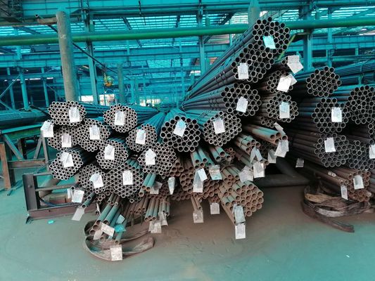 28 Inch Carbon Steel Welded Annealed Pipe EN Standard Untuk Jadwal Boiler 40