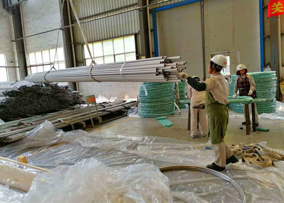 Bright Ss Annealed Pipe / EN10305 1.4301 1.4306 Pipa Kapiler Gas Limbah