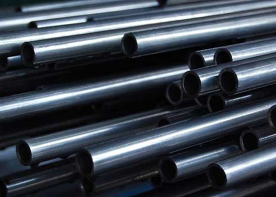 Lukisan Hitam Baja Paduan Tabung Boiler Mulus Tahan Korosi
