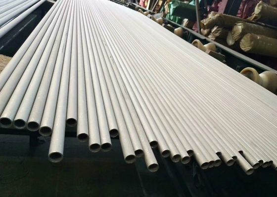 ASTM A213 ASME SA213 Alloy Pipa Stainless Steel Seamless Untuk Penukar Panas Boiler