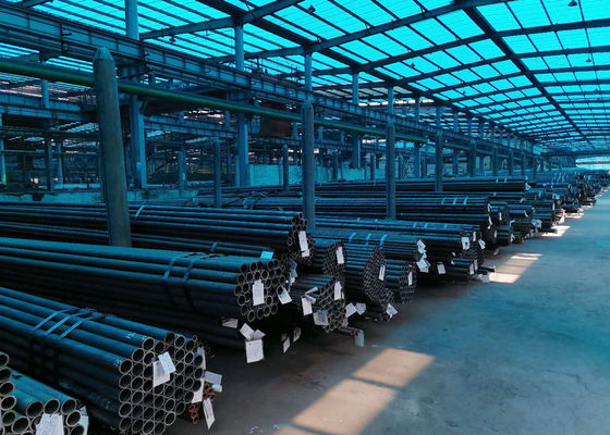 Bulat Bentuk Baja Paduan Tabung Mulus / Tabung Boiler Seamless Industri