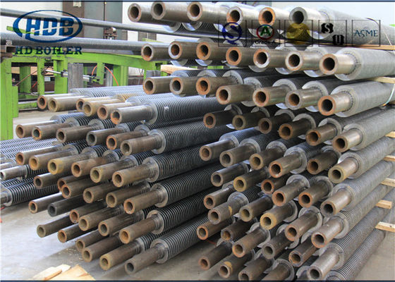 Industri 40mm Aluminium 1060 Boiler Fin Tube Untuk Perpindahan Panas