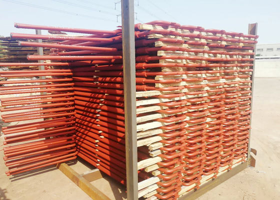 Frekuensi Tinggi Dilas 430mm Lebar Tabung Spiral Fin