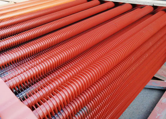 Frekuensi Tinggi Dilas 430mm Lebar Tabung Spiral Fin