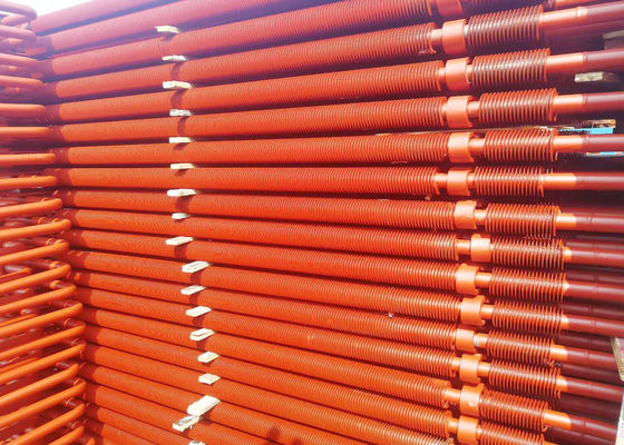Frekuensi Tinggi Dilas 430mm Lebar Tabung Spiral Fin