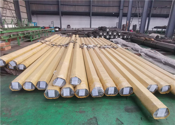Tekanan Tinggi 6mm Cold Drawn Seamless Tube Untuk Heat Exchanger