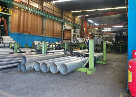 0.4mm ASTM A789 EN10216-5 Tabung Baja Tahan Karat Mulus