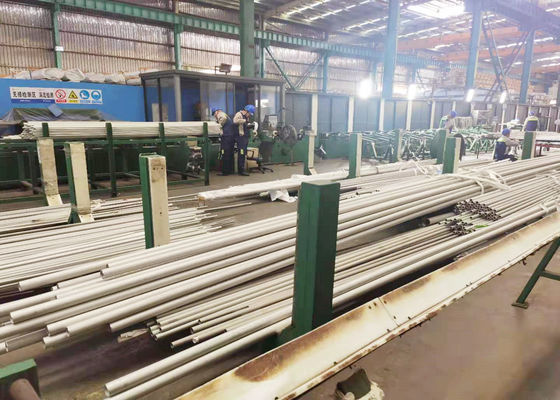 6mm Secondary Superheater Ss 304 Seamless Pipe Untuk Insinerator Limbah MSWI