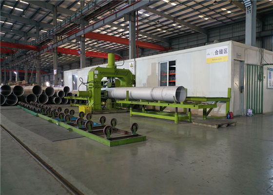 405mm ERW Acar Stainless Steel Welded Tubes untuk Superheater