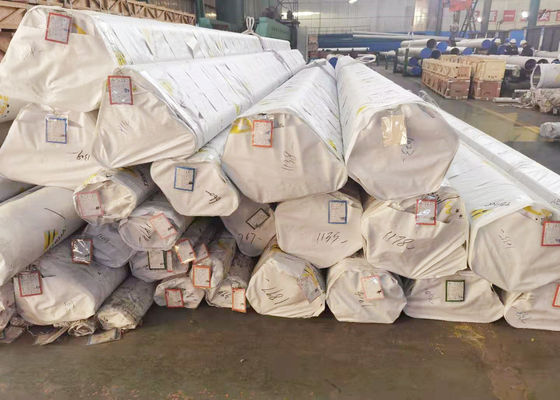 ASTM A213 TP316L Tabung Baja Tahan Karat Seamless Untuk Bagian Boiler