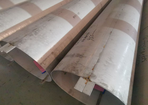 OD2500mm 310S Pipa Dilas Stainless Steel Dengan Bending Welding