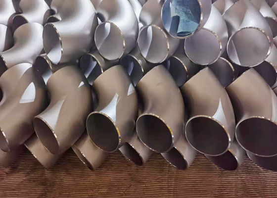 SUS304 Butt Weld Fittings Sch10 90 Derajat Siku Stainless Steel