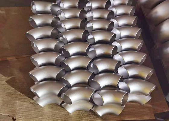 SUS304 Butt Weld Fittings Sch10 90 Derajat Siku Stainless Steel