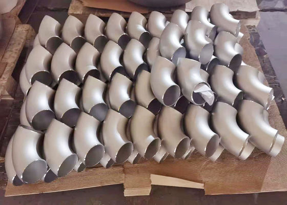 SUS304 Butt Weld Fittings Sch10 90 Derajat Siku Stainless Steel