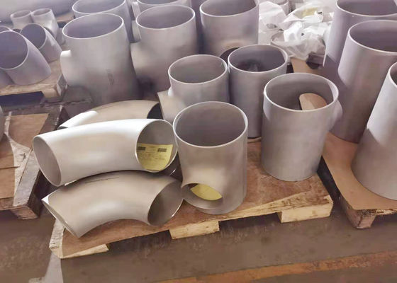 Shot Blasting TP304 DN15 Butt Welded Pipe Elbow Press Forming
