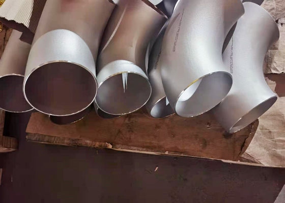 Shot Blasting TP304 DN15 Butt Welded Pipe Elbow Press Forming