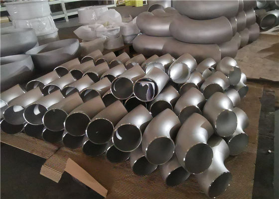 SGS DIN2605 90 Derajat Butt Welded Pipe Fitting Elbow Cold Forming