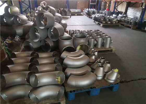 SGS DIN2605 90 Derajat Butt Welded Pipe Fitting Elbow Cold Forming