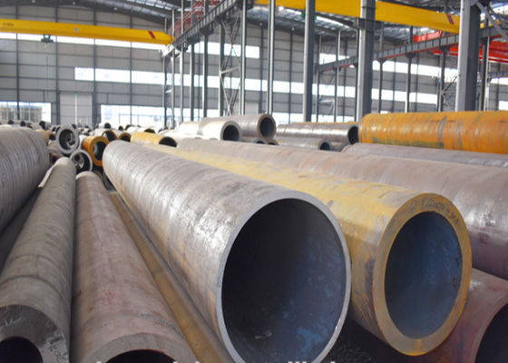 SGS ASTM A335 P92 Alloy Steel Seamless Tube Bagian Bulat Gulung Panas