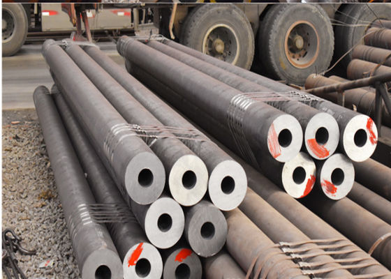 SGS ASTM A335 P92 Alloy Steel Seamless Tube Bagian Bulat Gulung Panas