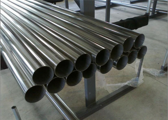 Beveled ASTM312 Seamless Stainless Tube 101.6mm OD Cold Rolling