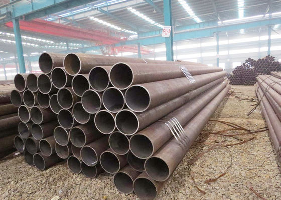 X60 SMLS Carbon Steel Seamless Tube Hot Rolled High Plastisitas