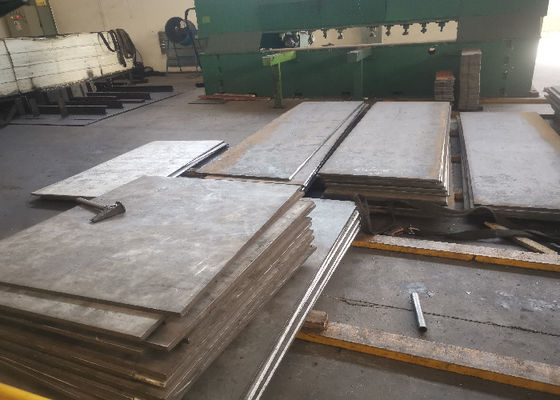 ASME HR Q235 A36 Lembaran Plat Baja Karbon Ketebalan 10.00mm