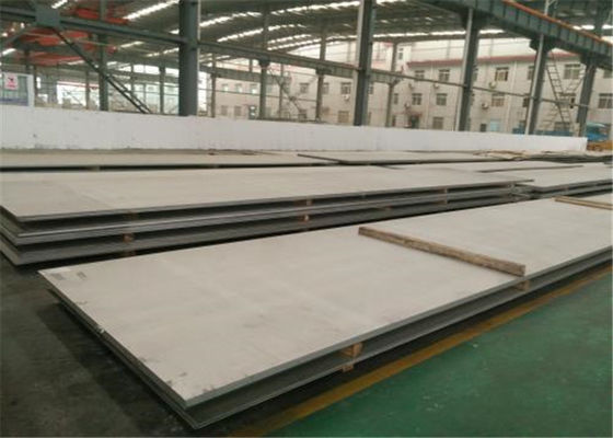 ASTM AISI 409l 4mm Plat Datar Stainless Steel Ekspansi Termal Rendah