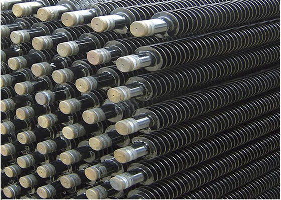 OD 25mm Frekuensi Tinggi Dilas Tabung Sirip Spiral Longitudinal