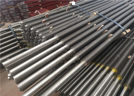 TUV 316L Staggered Finned Stainless Steel Tubing Flue Gas Resistance