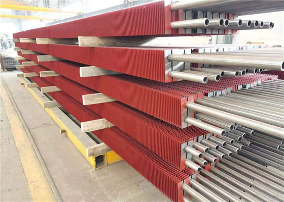 Tabung Sirip Boiler Stainless Longitudinal Frekuensi Tinggi Spiral TP304L TP 316L