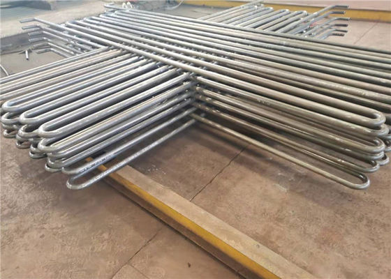 Boiler Economizer Serpentine Coil Tube Anti Korosi Seumur Hidup Panjang