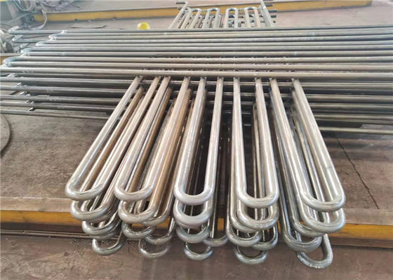 Boiler Economizer Serpentine Coil Tube Anti Korosi Seumur Hidup Panjang