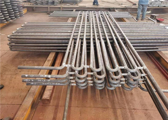 Boiler Economizer Serpentine Coil Tube Anti Korosi Seumur Hidup Panjang