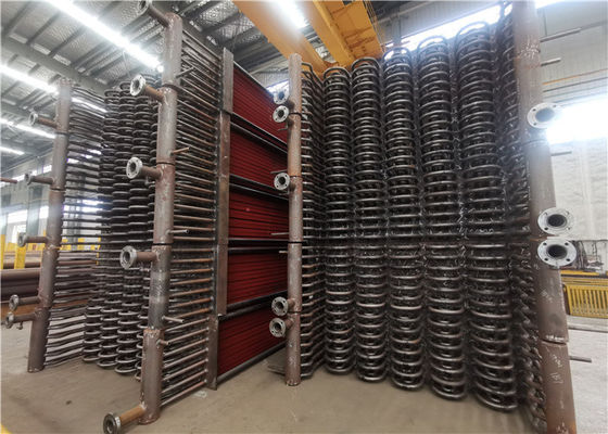 SGS High Frequency Welding H Type Extruded Fin Tube Untuk Penukar Panas