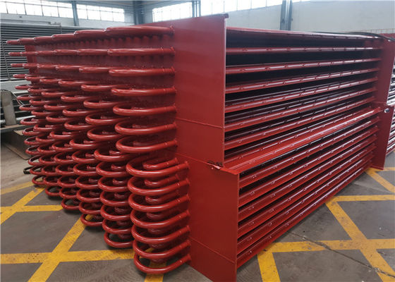 Tipe H Boiler Fin Tube Heat Exchanger Superheater Economizer