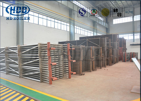 Economizer Seamless Waste Heat Boiler H Fin Tube Dengan Dua Cakram Baja