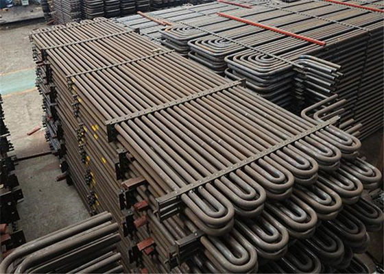 Pabrik Kelapa Sawit Boiler Economizer Tabung Serpentine Anti Korosi