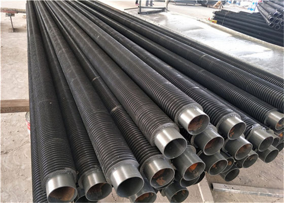 Tabung Sirip Aluminium Tipe Spiral ASME Untuk Boiler Berbahan Bakar Batubara