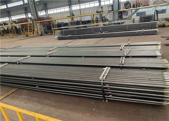 SGS Economizer Industrial Boiler Tabung Bersirip Spiral Stainless Steel