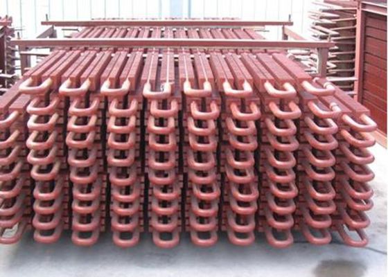 Tabung Serpentine Paduan CS Bersirip Diekstrusi Untuk Penukar Panas Boiler