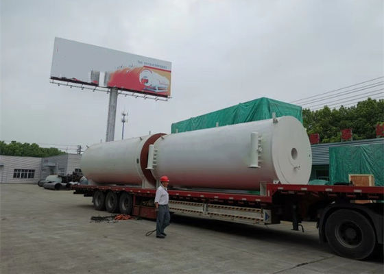 0,7MW Ketel Uap Bahan Bakar Diesel Organik Dengan Tingkat Keamanan Tinggi
