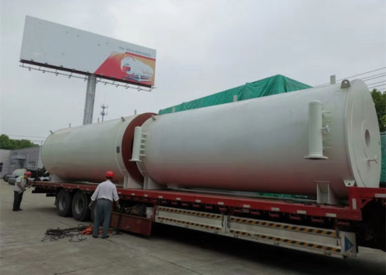 1.25MPA ASME Vertical Gas Fired Combi Boiler Pengaturan Tabung Pengencangan