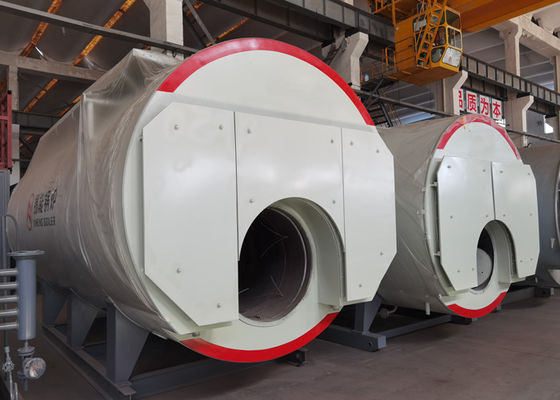 1.25MPA ASME Vertical Gas Fired Combi Boiler Pengaturan Tabung Pengencangan