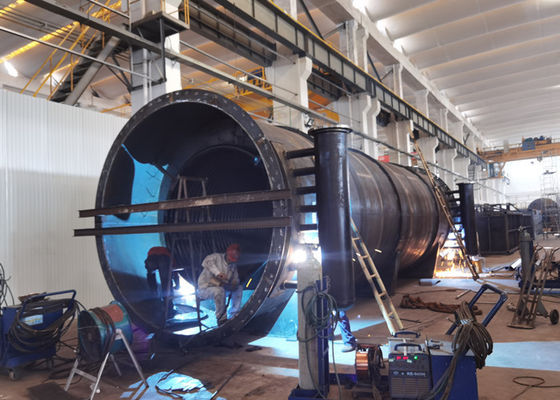 1.25MPA ASME Vertical Gas Fired Combi Boiler Pengaturan Tabung Pengencangan