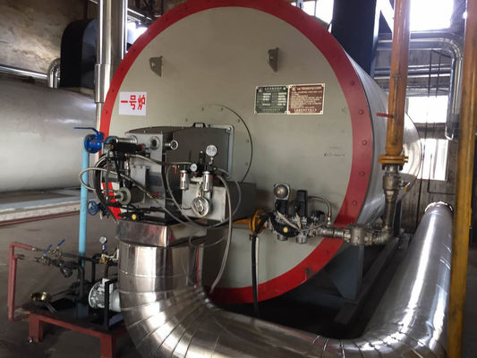 Gas Fired LPG Uap Panas Konduksi Minyak Boiler pemanfaatan panas tinggi