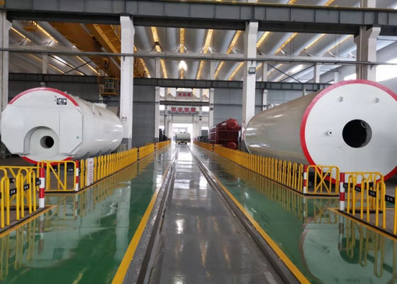 1.1mpa Horizontal Propana Gas Alam Dipecat Kombinasi Boiler
