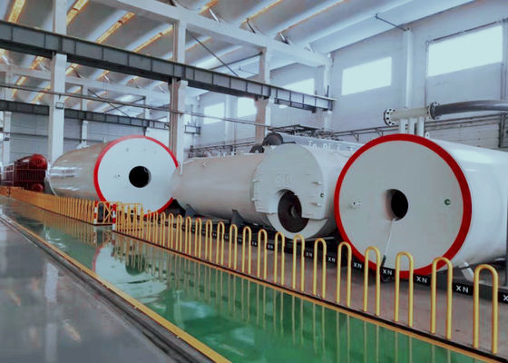 1.1mpa Horizontal Propana Gas Alam Dipecat Kombinasi Boiler
