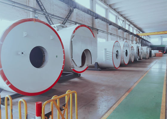 1.1mpa Horizontal Propana Gas Alam Dipecat Kombinasi Boiler