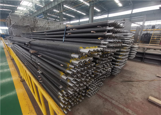 Tabung Sirip Aluminium Tipe Spiral ASME Untuk Boiler Berbahan Bakar Batubara